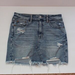 American Eagle Stretchy Denim Skirt